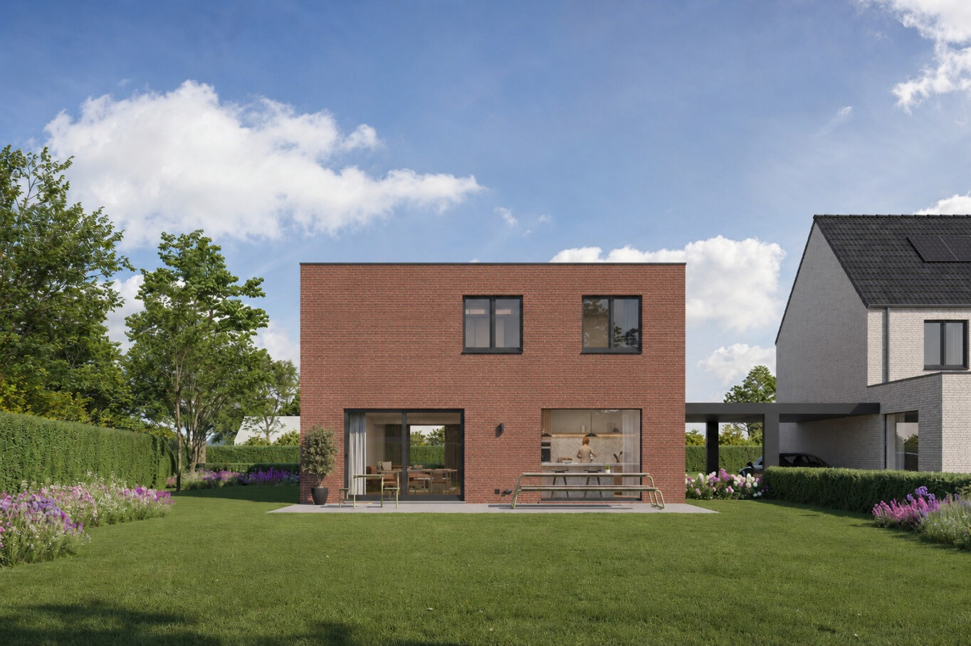 Plassenstraat achtergevel lot 8