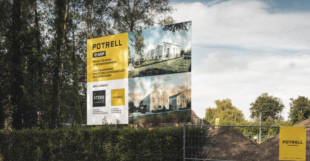 Projectontwikkeling Potrell - nieuwbouwproject Gent