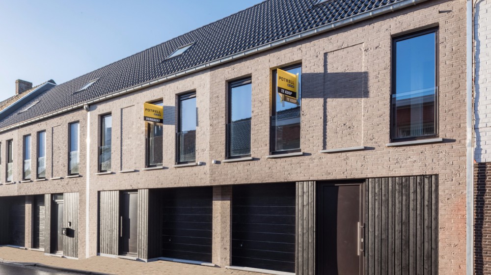 4 moderne gezinswoningen met tuin & garage in Pittem
