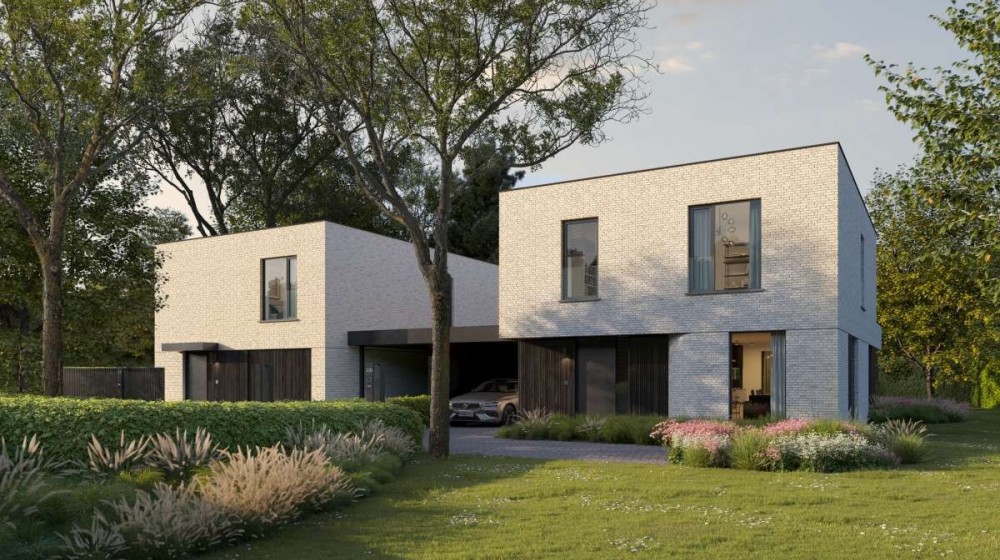 Stijlvolle nieuwbouwvilla op ruim perceel in Sint-Denijs-Westrem
