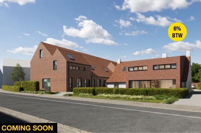 COMING SOON – Prachtig nieuwbouwproject met 5 woningen in Assebroek
